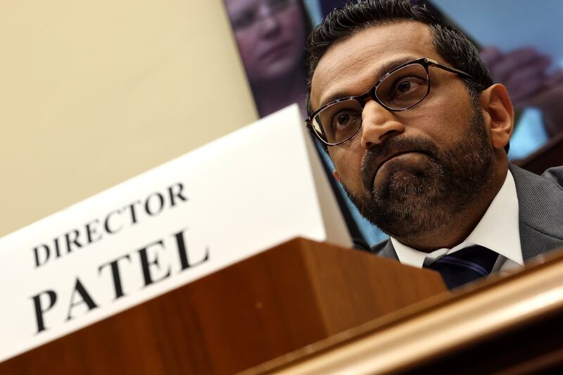 FBI Director Kash Patel testifies before the House Judiciary Committee in the Rayburn House Office Building on September 17, 2025 in Washington, DC.