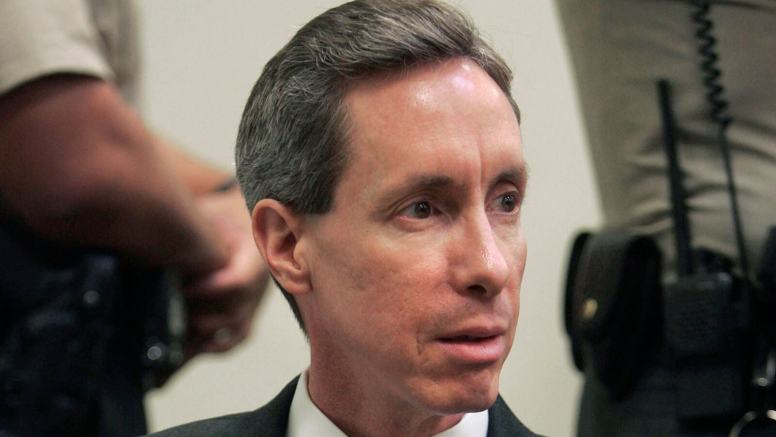 Warren Jeffs waits for the jury to reconvene for deliberation in his trial in St. George, Utah September 24, 2007.