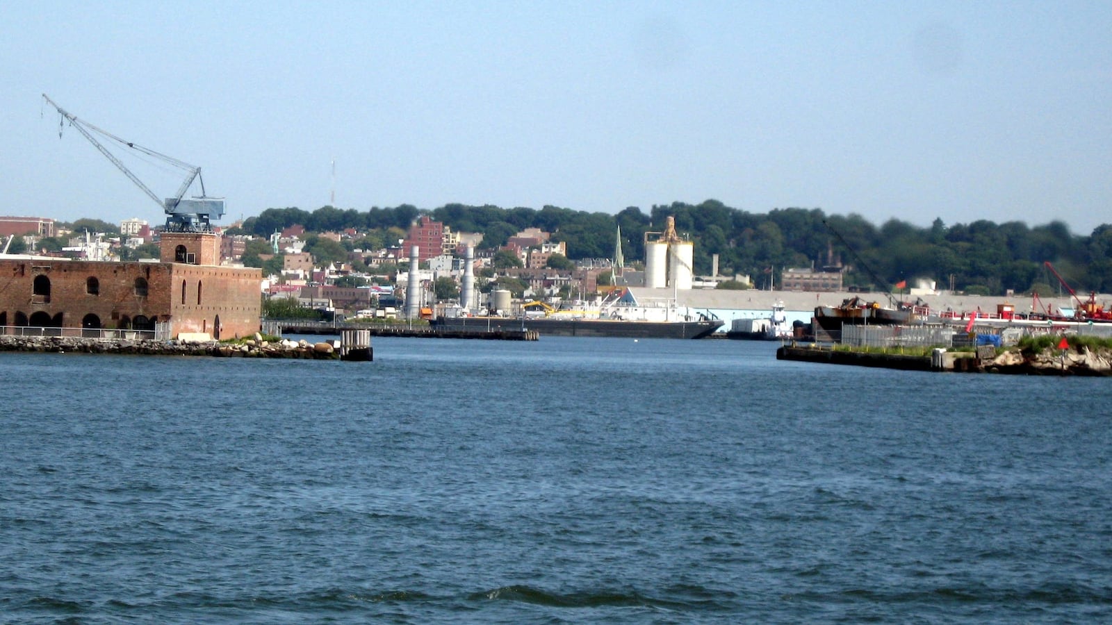 A view of the Erie Basin.
