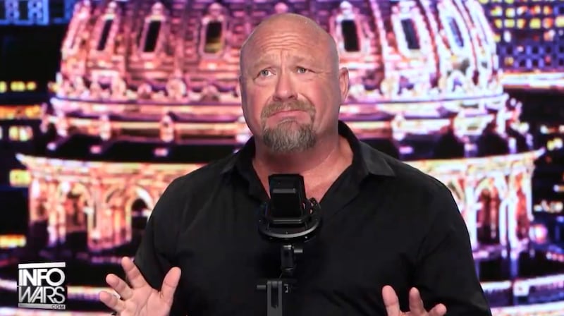 Alex Jones on Donald Trump.