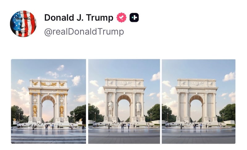 Trump's Independence Arch