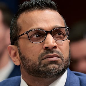 Federal Bureau of Investigation (FBI) Director Kash Patel attends a U.S. House Intelligence Committee hearing on worldwide threats, on Capitol Hill in Washington, D.C., U.S., March 19, 2026. REUTERS/Kylie Cooper