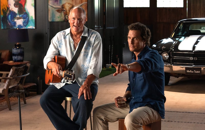 Woody Harrelson and Matthew McConaughey.