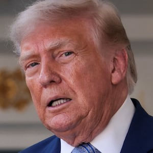 U.S. President Donald Trump looks on while hosting a reception for the reigning Major League Baseball (MLB) World Series champion Los Angeles Dodgers in the Rose Garden at the White House, Washington, D.C., U.S., July 23, 2026. REUTERS/Evelyn Hockstein