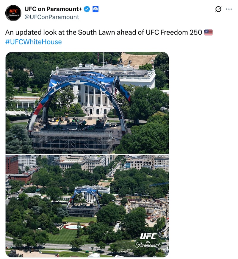 white house ufc