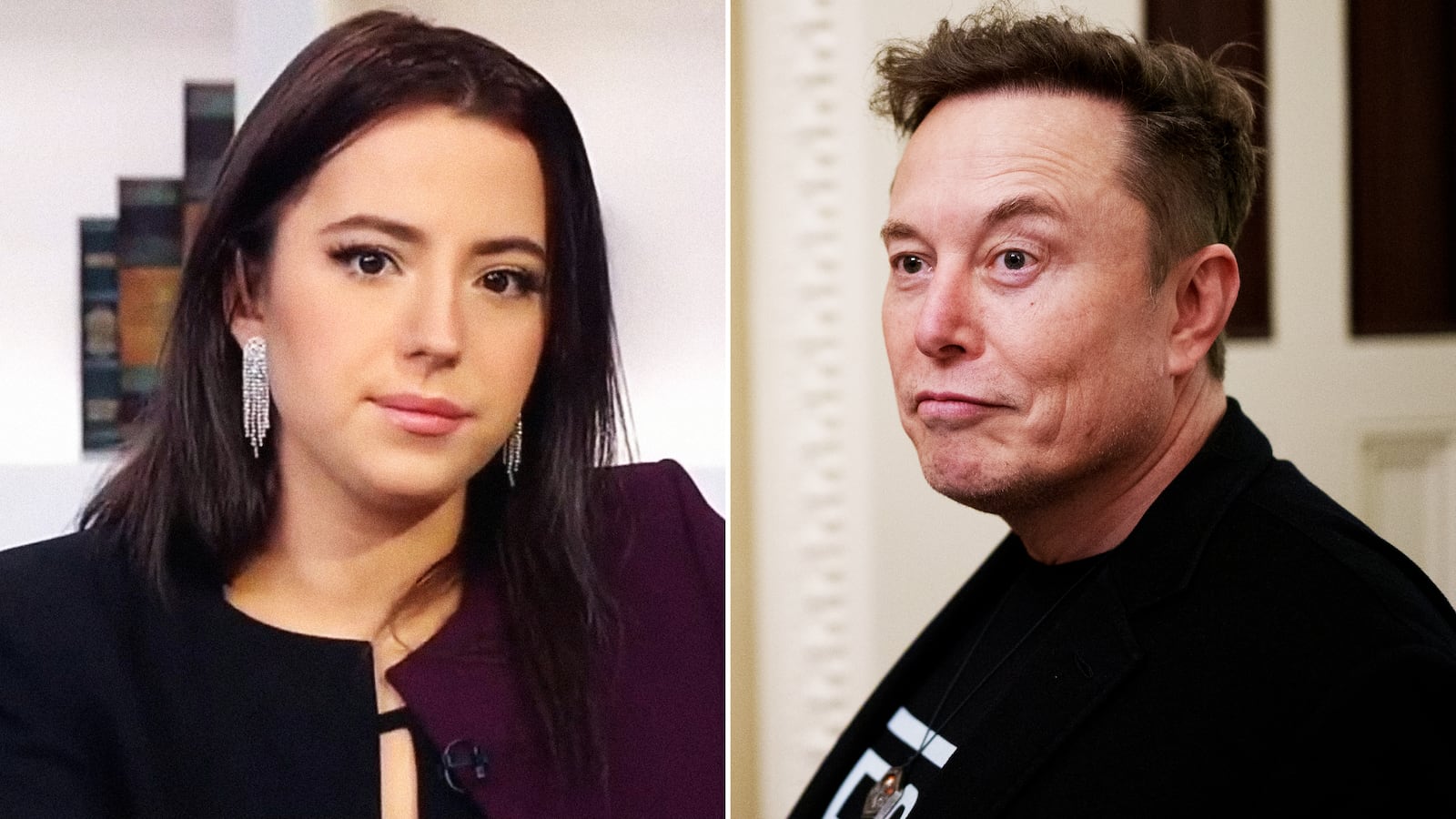 Ashley St. Clair and Elon Musk.