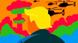 Donald Trump illustration