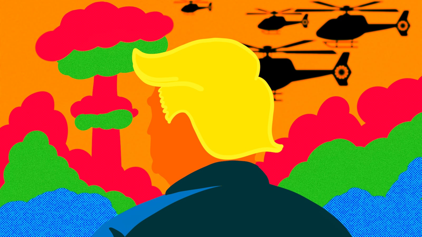 Donald Trump illustration