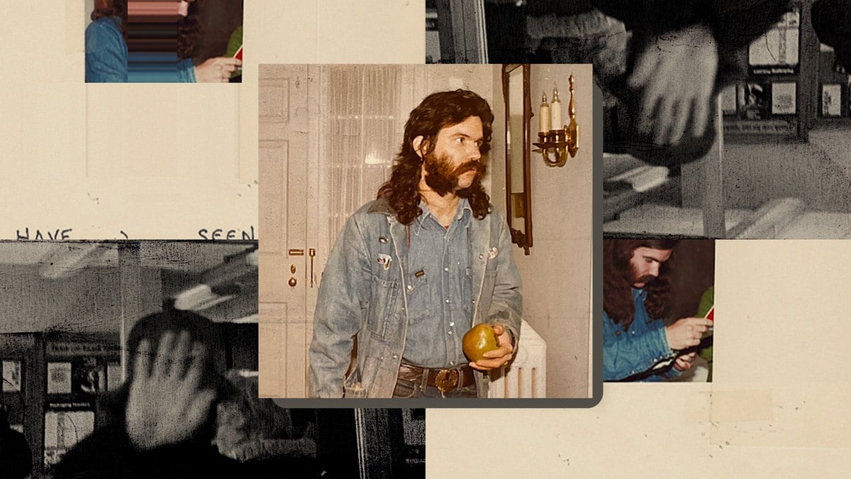 A collage of photographs of Reeves Johnson.