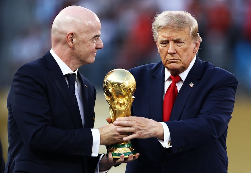 Donald Trump, Gianni Infantino