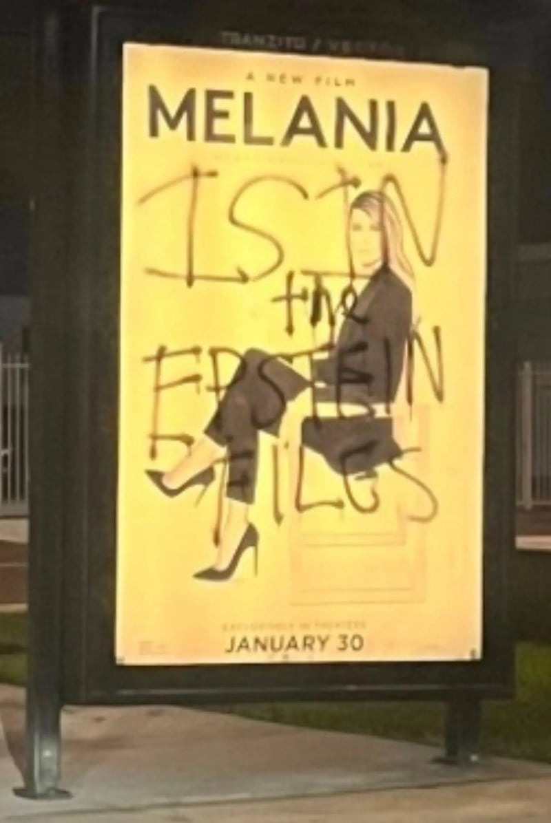 Melania poster