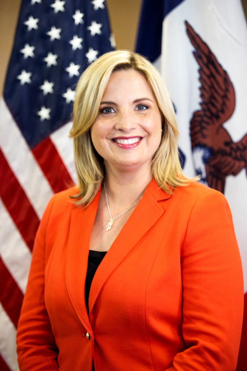 Ashley Hinson's critical remarks surfaced hours before her Iowa constituents were set to cast their ballots.