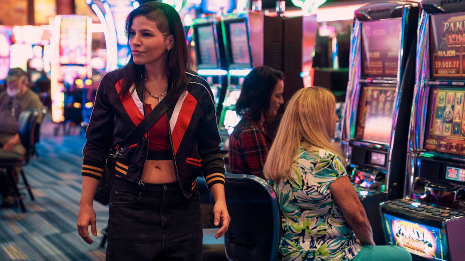 A photo including Paola Lázaro as Angela Gomez in Obliterated on Netflix