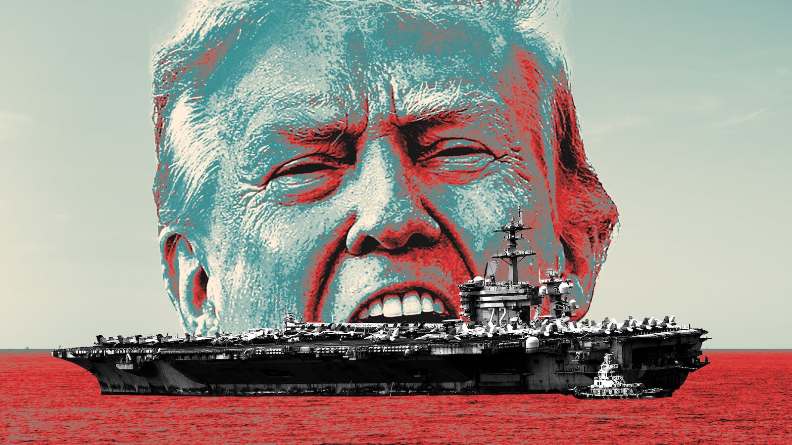 Trump and the USS Abraham Lincoln