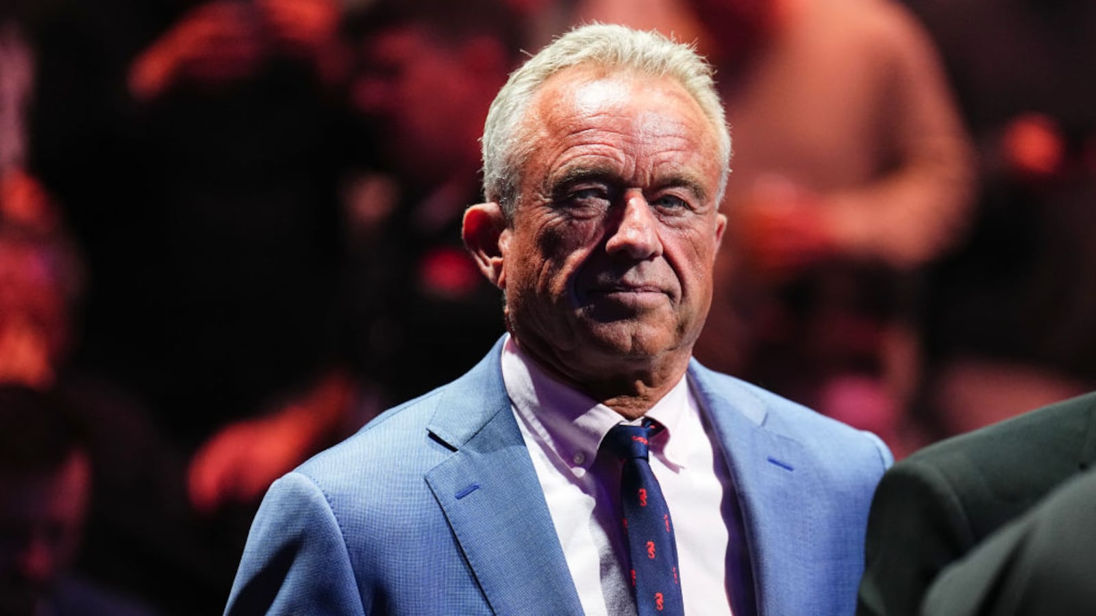 Robert F. Kennedy Jr. looks on during the UFC 309 event at Madison Square Garden on November 16, 2024 in New York City.