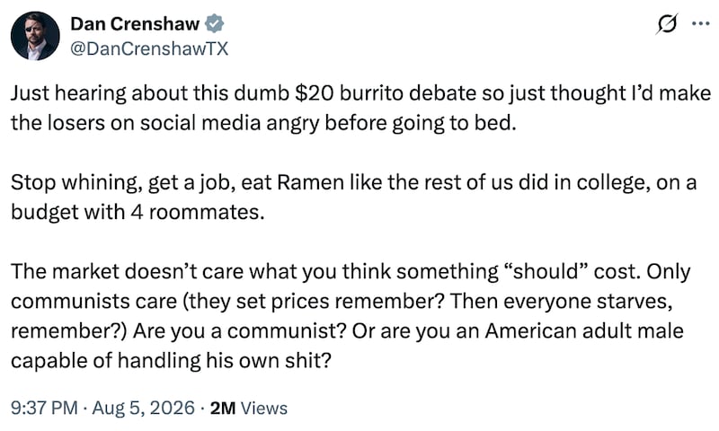 Dan Crenshaw on X