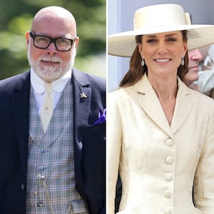Gary Goldsmith and Kate Middleton