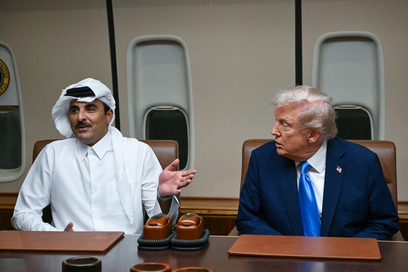 trump qatar