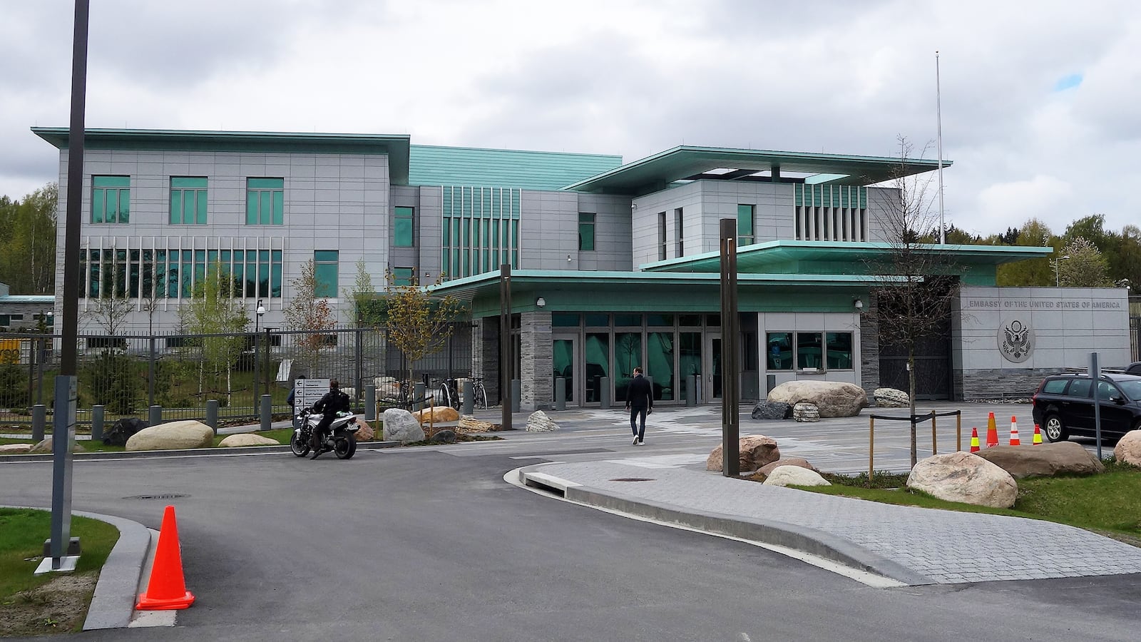 The Embassy of the United States in Norway, Oslo.