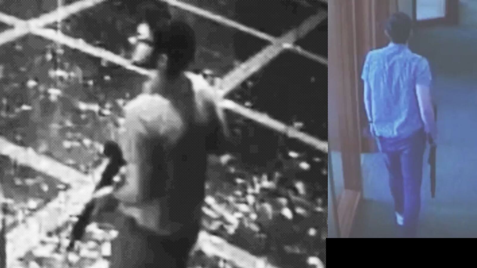 Security footage of Louisville shooter Connor Sturgeon