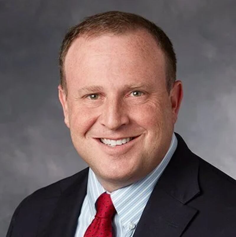 Claremont Institute portrait of Jeremy Carl smiling.