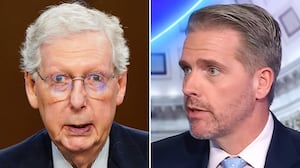 Scott Jennings and Sen. Mitch McConnell.