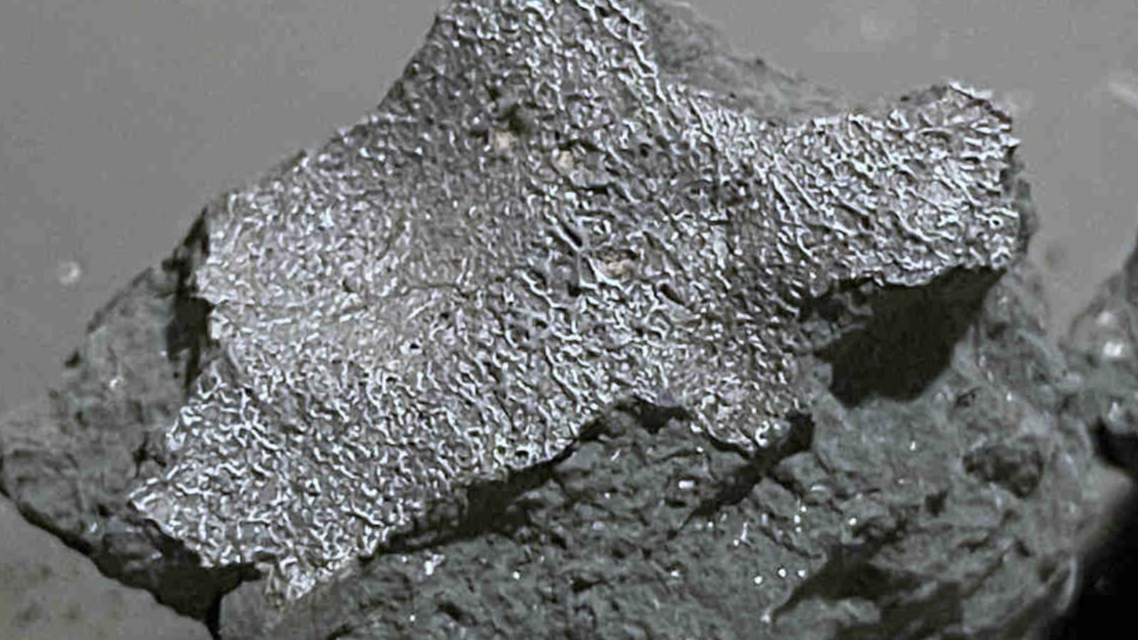 Part of the Hillsborough meteorite that crashed into a New Jersey home