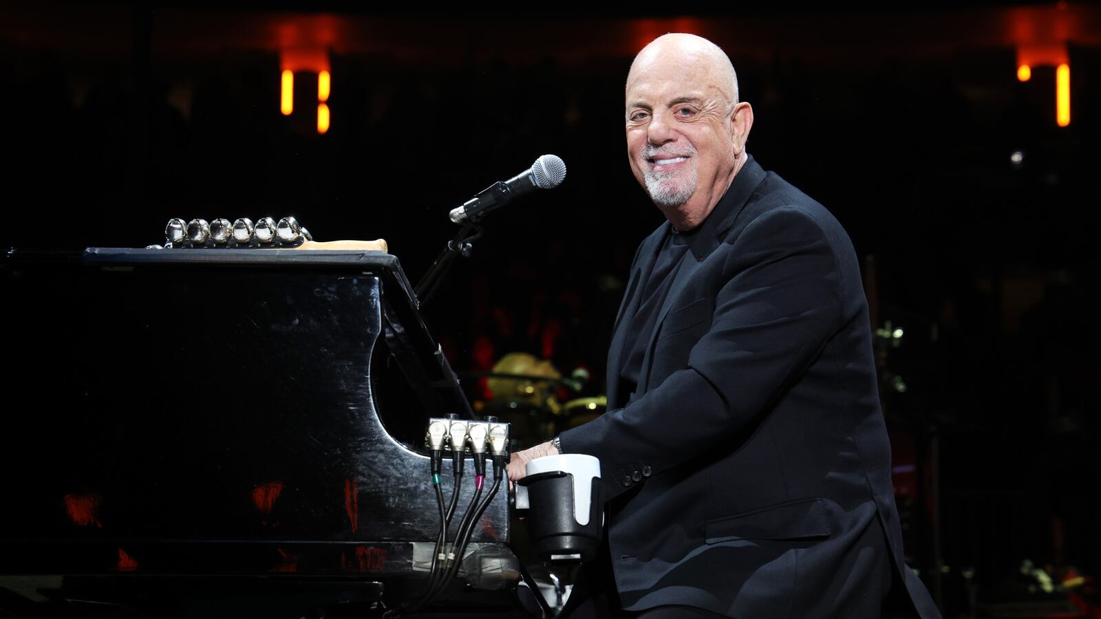 NEW YORK, NEW YORK - DECEMBER 19: Billy Joel performs at Madison Square Garden on December 19, 2023 in New York City.