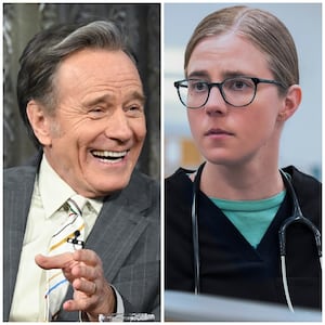 Bryan Cranston and Taylor Dearden