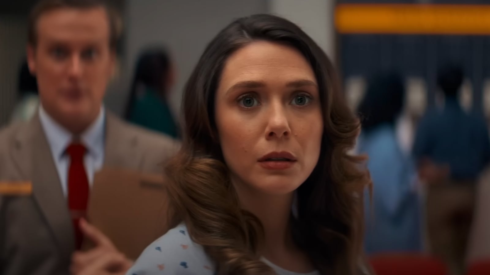 Elizabeth Olsen in 'Eternity' trailer.