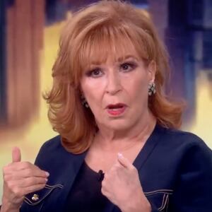 Joy Behar speaking on The View July 2025