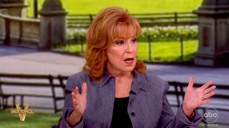 Joy Behar on "The View"