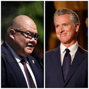 Steven Cheung, Gavin Newsom
