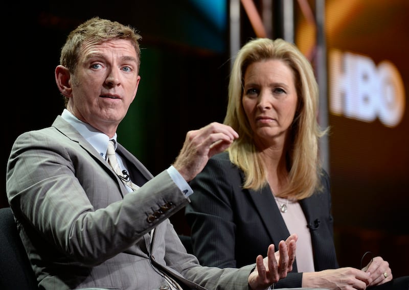 Michael Patrick King and Lisa Kudrow