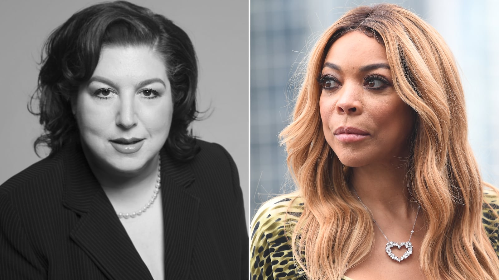 Justice Lisa A. Sokoloff and Wendy Williams.