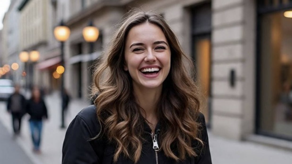 An image of “Big sis Billie," generated using Meta AI on Meta’s Facebook Messenger service.