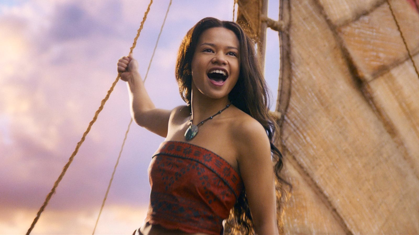 Catherine Laga'aia in Moana.