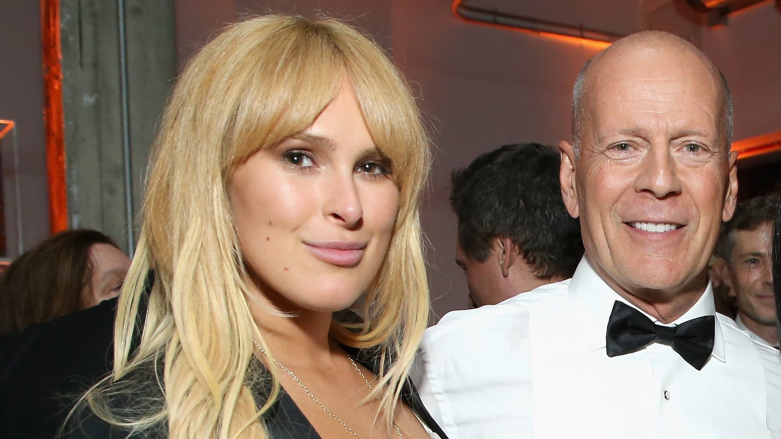 Rumer and Bruce Willis on July 14, 2018 in Los Angeles, California.