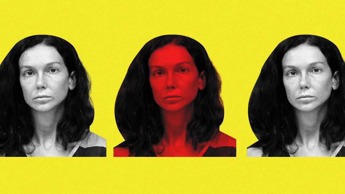 An illustration including a photo of Kaitlin Armstrong