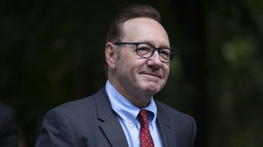 Kevin Spacey at Southwark Crown Court in London where jurors heard evidence from a man who claimed that staff at London’s Old Vic Theatre where aware of the actor’s alleged wrongdoing.