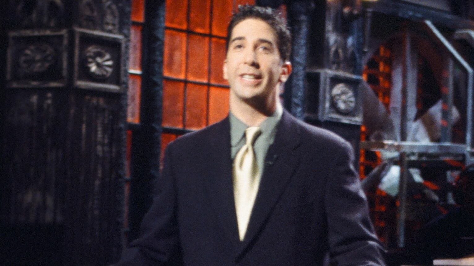 David Schwimmer hosting SNL in 1995