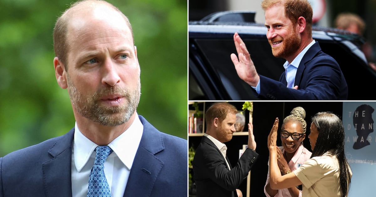 Prince Harry’s Lively UK Tour Is William’s Worst Nightmare - The Daily Beast