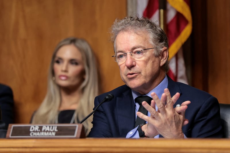 Sen. Paul has not commented publicly on the incident involving his son.