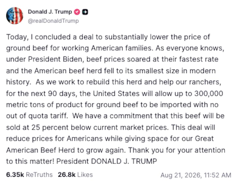TRUMP TRUTH