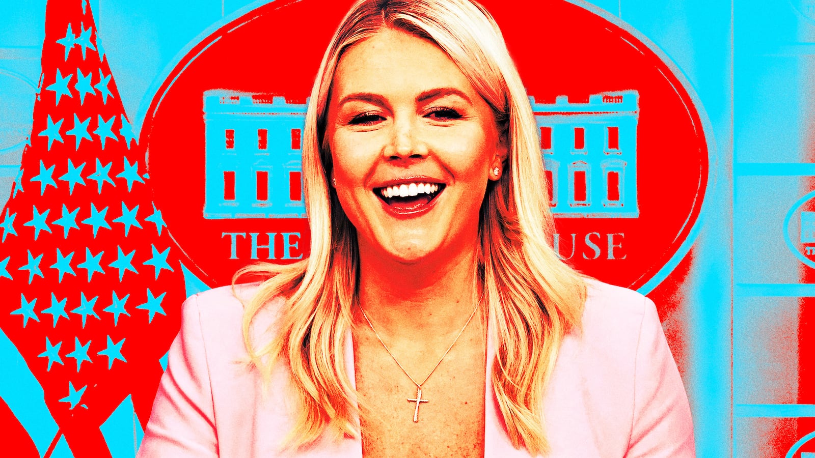 Karoline Leavitt in the White House Briefing Room
