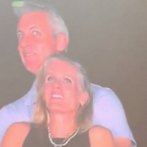 Astronomer CEO Andrew Byron and Kristin Cabot, who is Astronomer’s “Chief People Officer.”