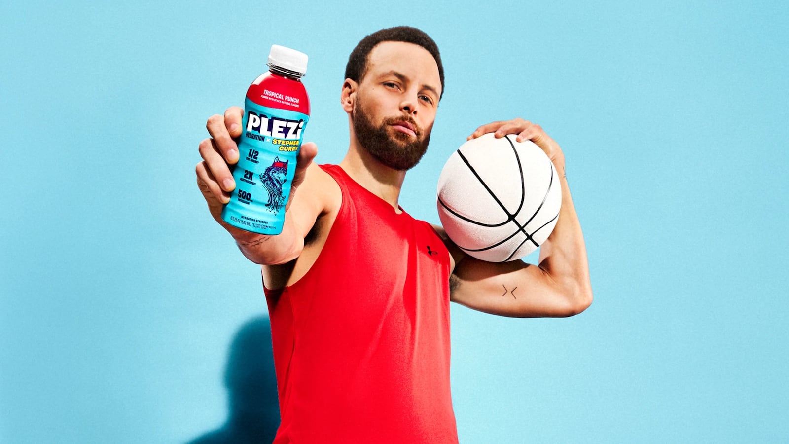 Stephen Curry teamed up with Michelle Obama to create sports drink PLEZi Hydration.