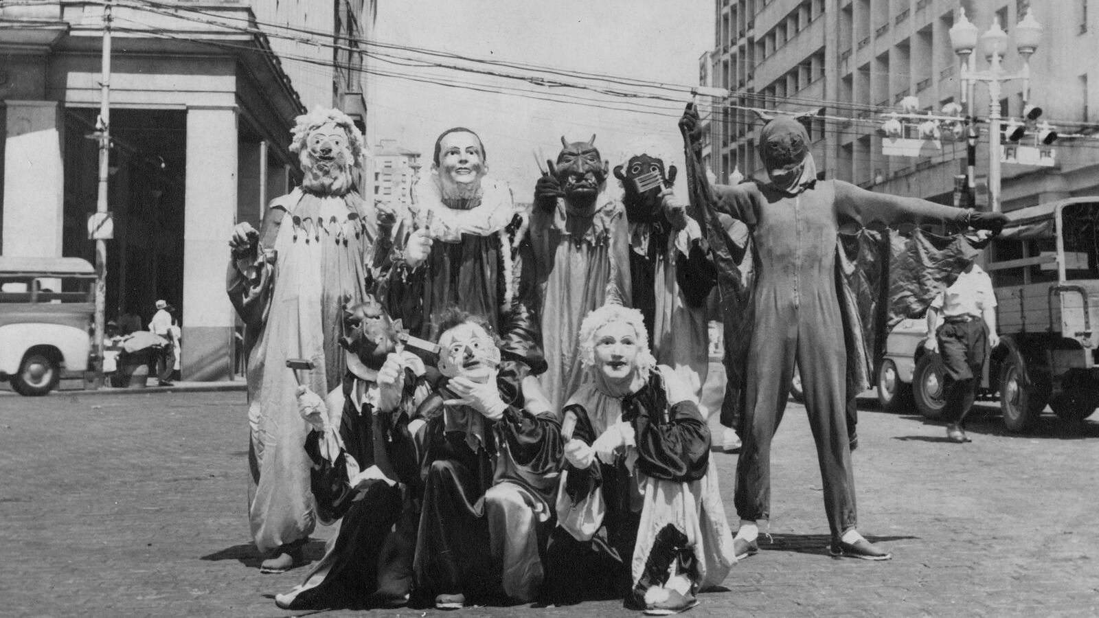 A production still from Pictures of Ghosts.