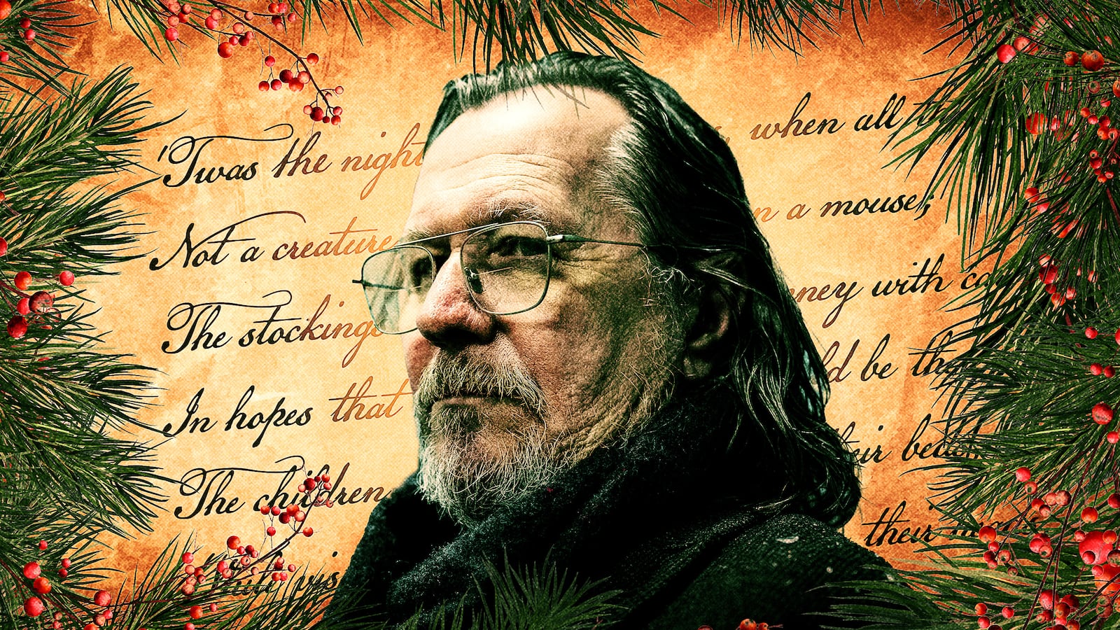 Gary Oldman performs 'A Christmas Story from MI5'