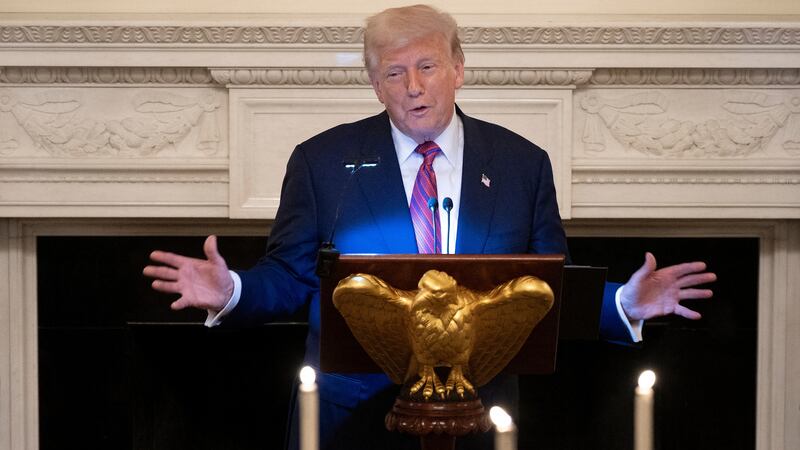 President Trump has tried to tell his supporters to look away from the Jeffrey Epstein saga.